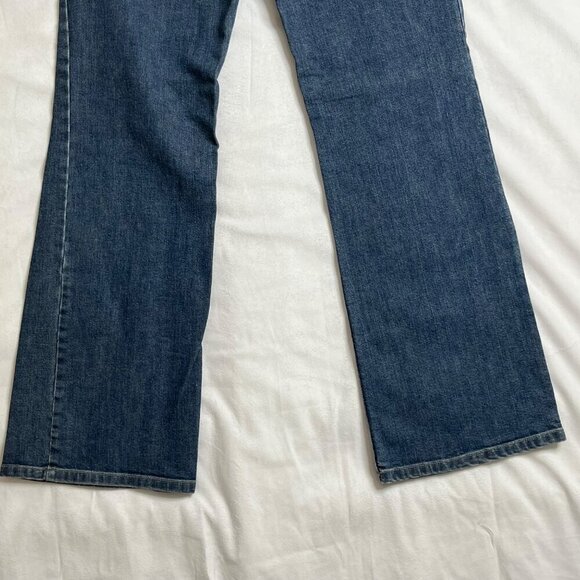 J Jill Straight Leg Jeans 5 Pocket Medium Wash Blue Size 8 - Picture 7 of 11
